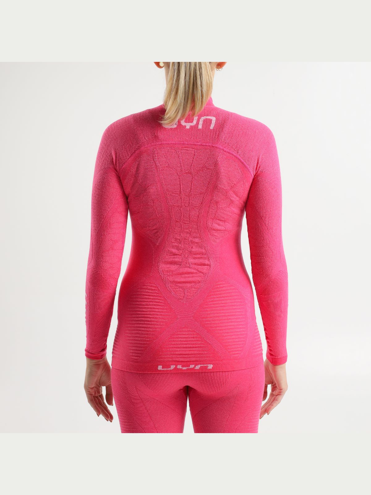 Koszulka UYN Woman Elevatyon Biomorph Uw Shirt Long Sl.Turtle Neck różowy