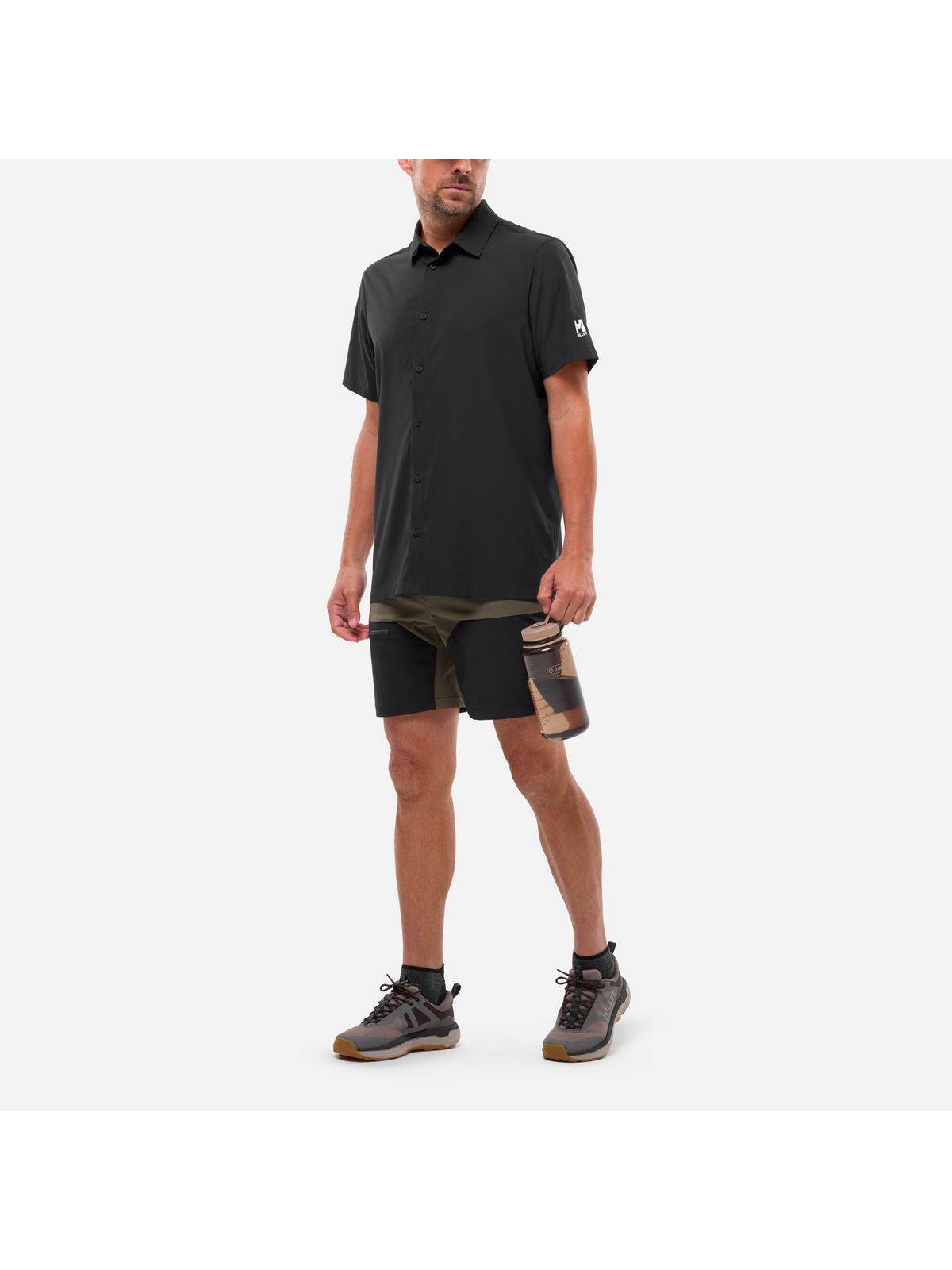 Koszula męska MILLET Seneca Stretch Shirt Ss M czarna