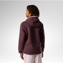 Bluza juniorska ROSSIGNOL Jr Alltrack Anorak Fleece bordowa
