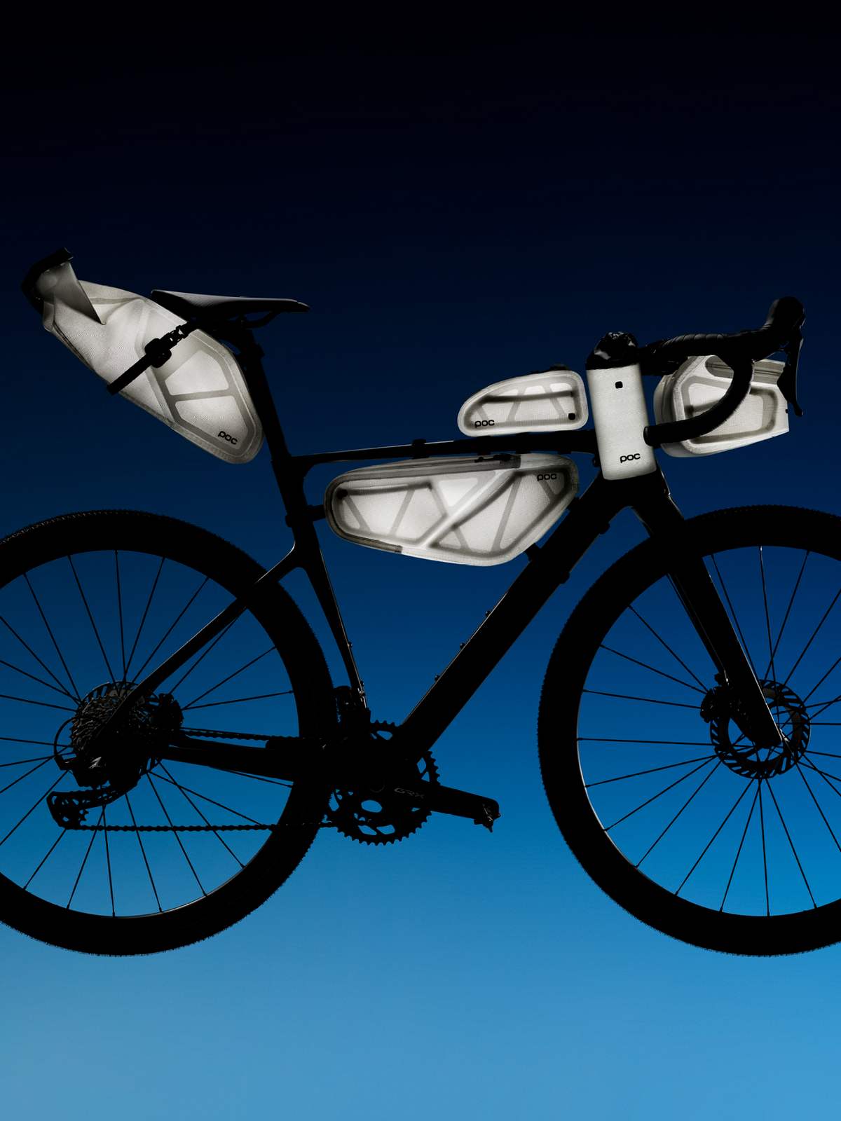 Torba rowerowa POC Ultra Bar Bag 4L biała