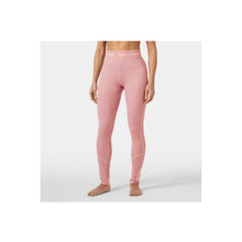 Legginsy damskie HELLY HANSEN W Lifa Merino Midweight Pant kolor różowy
