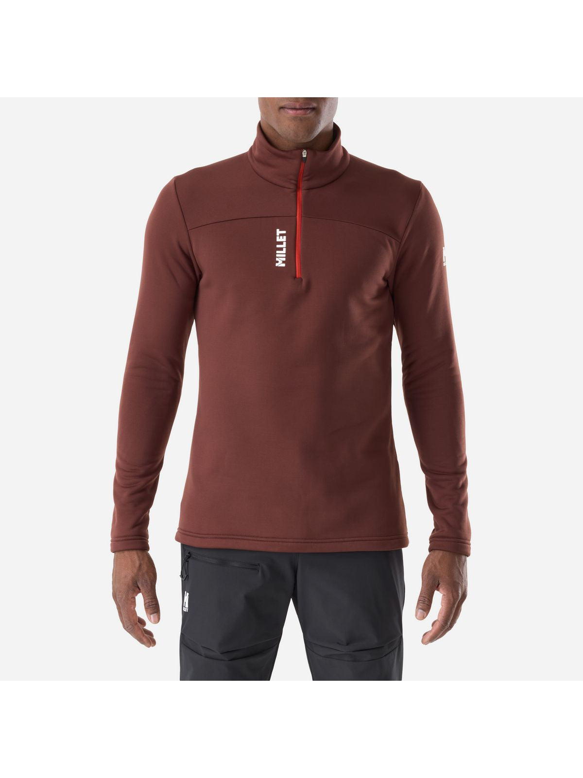 Bluza męska MILLET M Seneca Fleece Po M brązowa