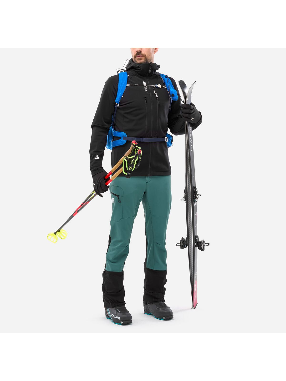 Kurtka narciarska męska MILLET M PIERRAMENT HOODIE czarna
