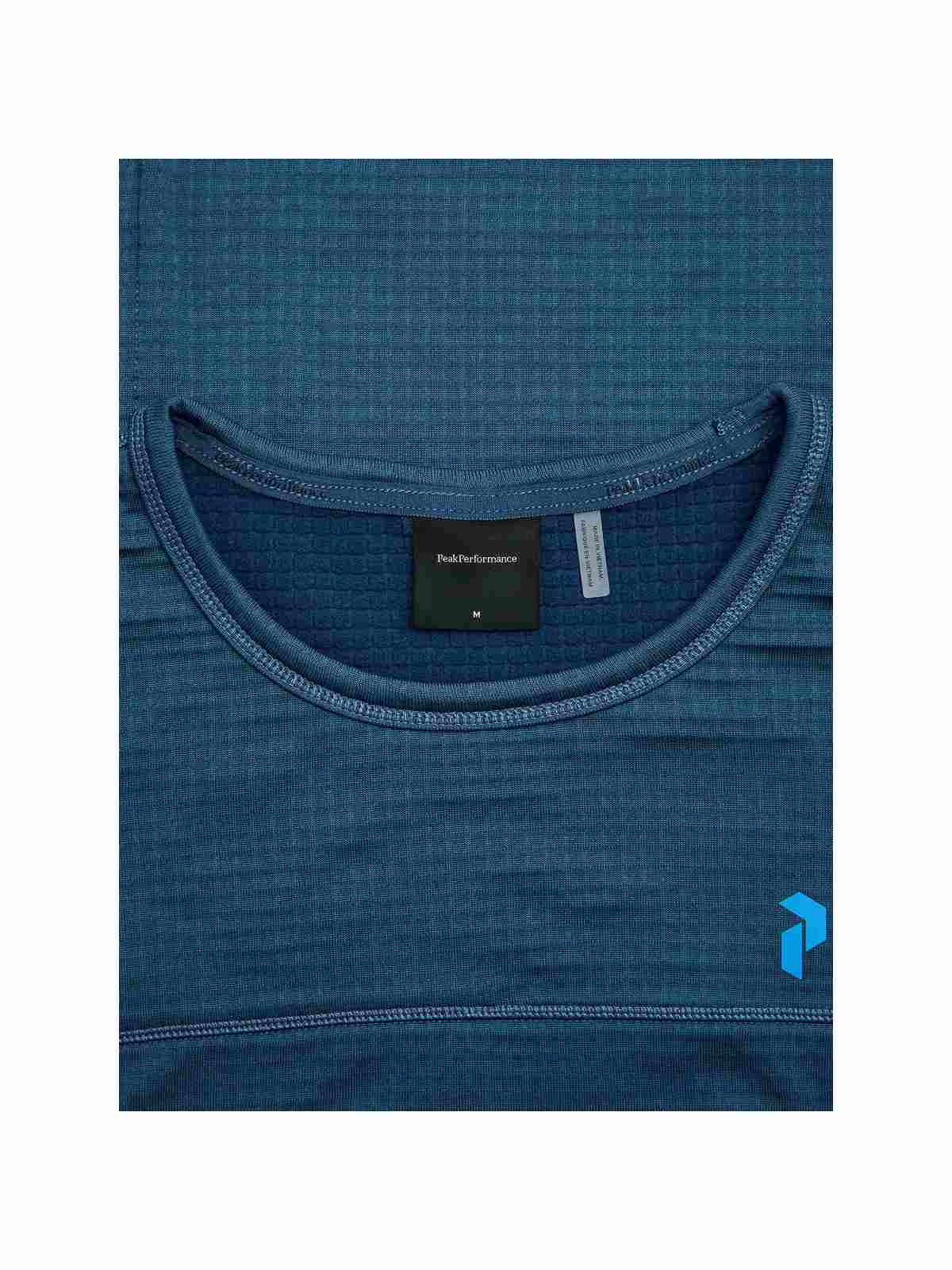 Bluza PEAK PERFORMANCE Trail Polartec Power Grid Crew Men niebieski
