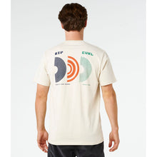 Koszulka męska RIP CURL Aots Rising Tee biała
