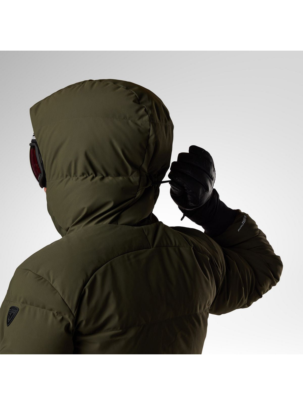Kurtka narciarska męska ROSSIGNOL M Snowblaze Down Bomber Jacket zielona