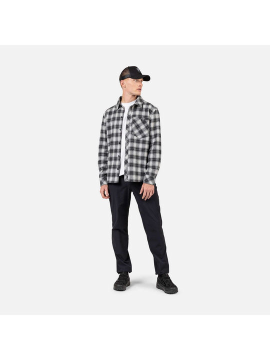 Koszula męska ROSSIGNOL RANCH PLAID SHIRT czarna
