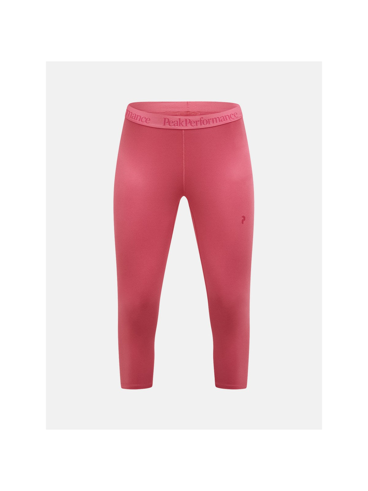 Spodnie termiczne damskie PEAK PERFORMANCE Spirit 3/4 Short Johns Synthetic Baselayer różowe