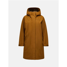 Kurtka PEAK PERFORMANCE W Treeline Insulated Parka brązowy
