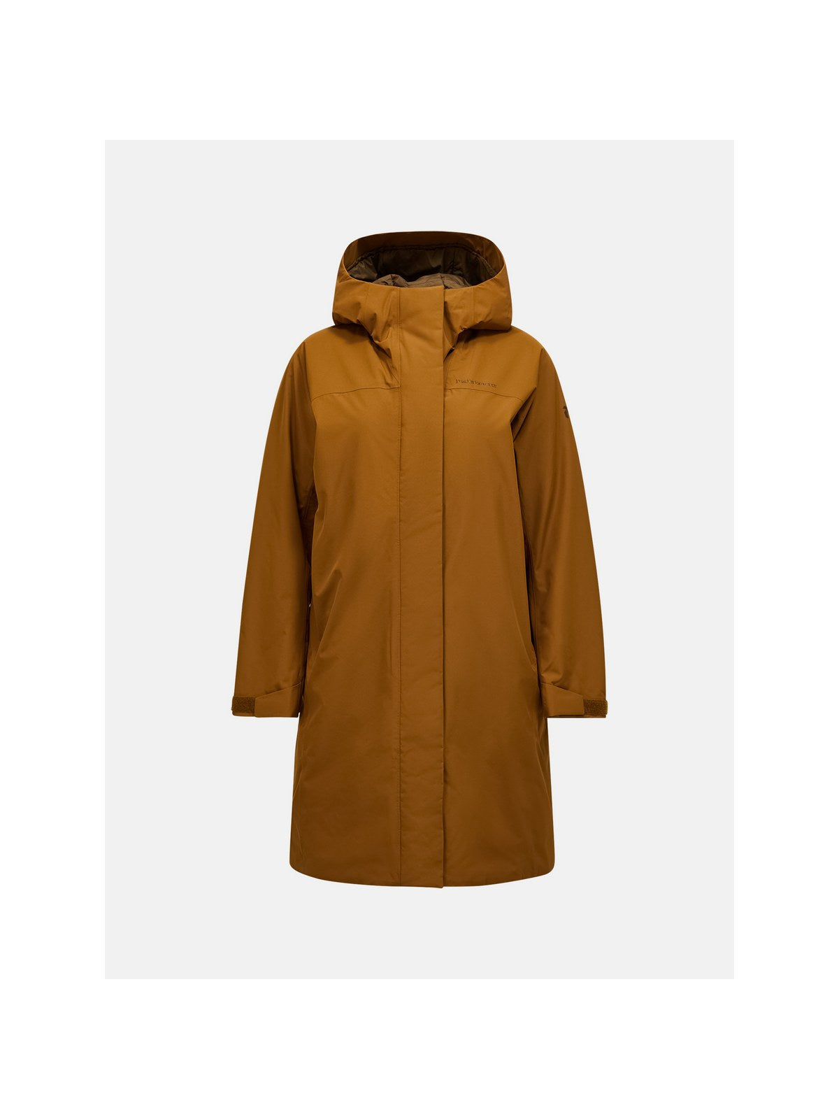 Kurtka PEAK PERFORMANCE W Treeline Insulated Parka brązowy