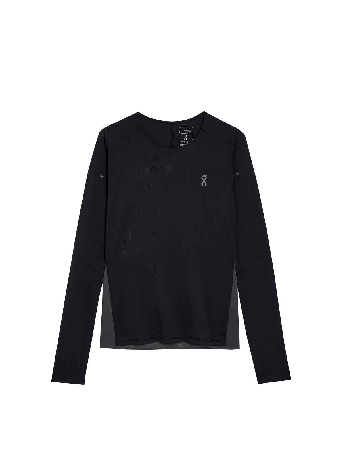 Longsleeve do biegania damski On Performance Long-T czarny