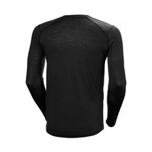 Bielizna termiczna męska HELLY HANSEN HH DURAWOOL LS HENLEY czarna
