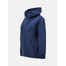 Bluza Peak Performance W Original Small Logo Zip niebieski
