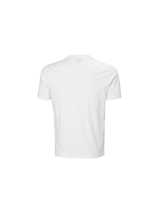 Koszulka męska HELLY HANSEN Core Graphic T 2.0 biała
