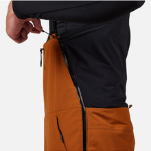 Spodnie narciarskie męskie ROSSIGNOL Outerlimits Insulated BIB brązowe
