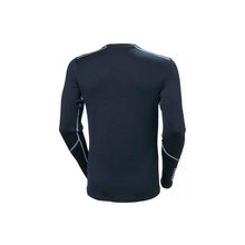 Koszulka męska HELLY HANSEN Lifa Merino Midweight Crew  kolor granatowy
