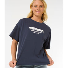 Koszulka RIP CURL Surf Puff Relaxed Tee granatowy
