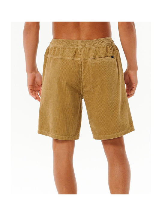 Szorty męskie RIP CURL Classic Surf Cord Volley brązowe
