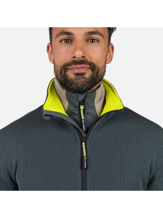 Bluza męska męska ROSSIGNOL Cieloalto Fleece Fz szary
