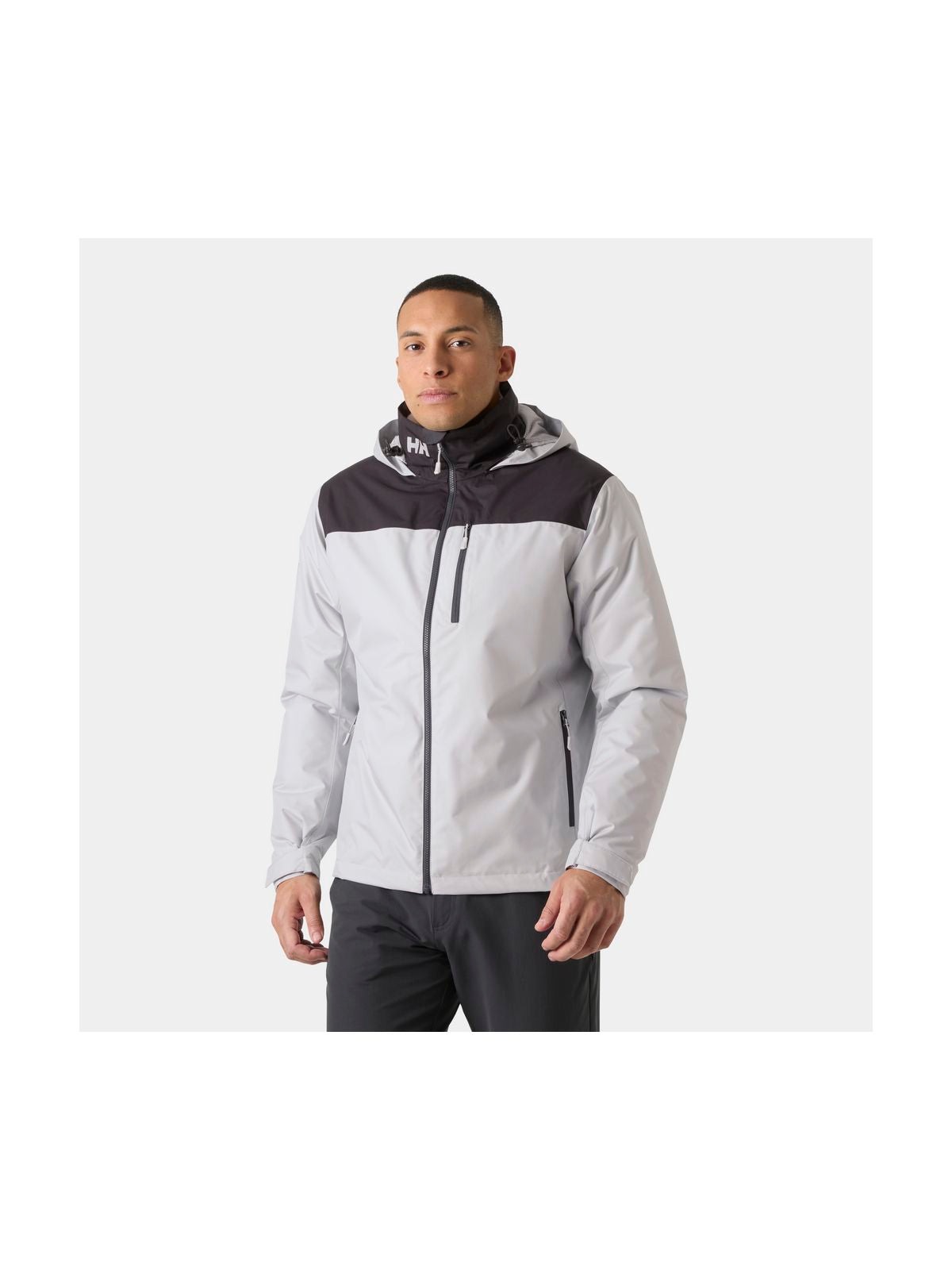 Kurtka żeglarska męska HELLY HANSEN Crew Hooded Pile Jacket biała