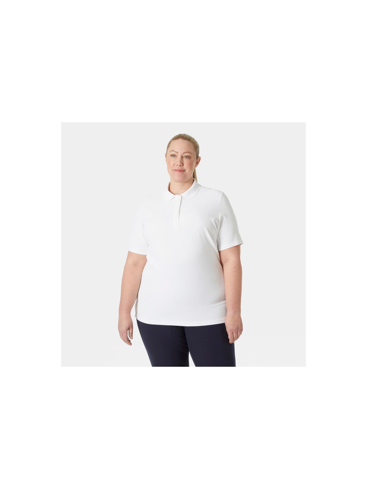 Koszulka damska HELLY HANSEN W Crew Tech Polo kolor biały