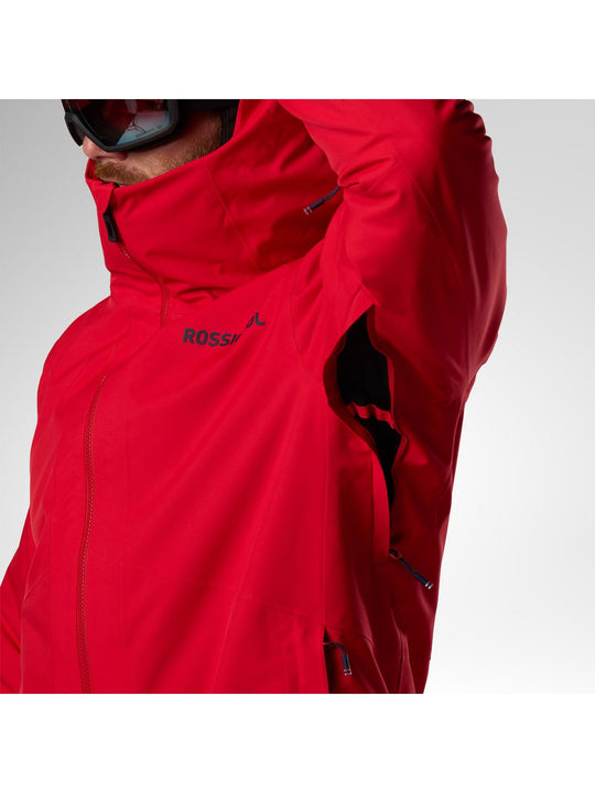 Kurtka narciarska męska ROSSIGNOL Rochrun Insulated Jkt czerwona
