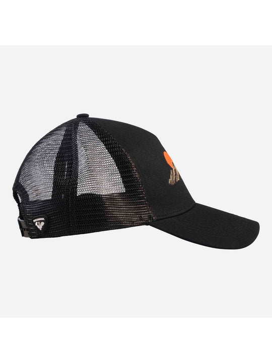 Czapka z daszkiem ROSSIGNOL Waterfall Mesh Cap czarna - TU - Adventure Sports
