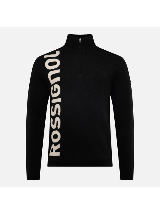 Sweter męski ROSSIGNOL SIGNATURE HZ SWEATER czarny
