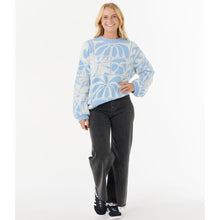 Sweter RIP CURL AOTS-TY WILLIAMS JACQUARD CREW niebieski
