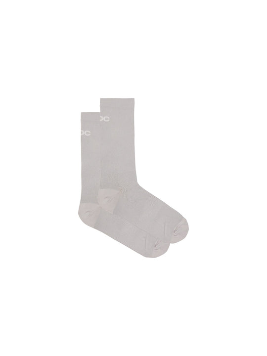 Skarpety rowerowe POC Cadence Road Long Sock szare

