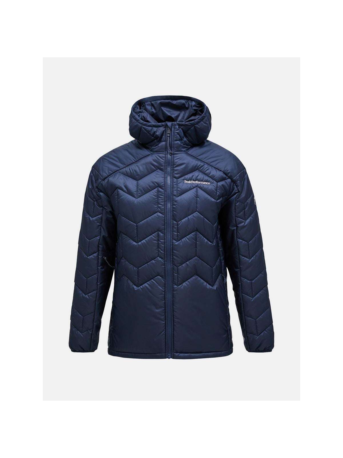 Kurtka w góry Peak Performance M Elevate Liner Hood granatowy