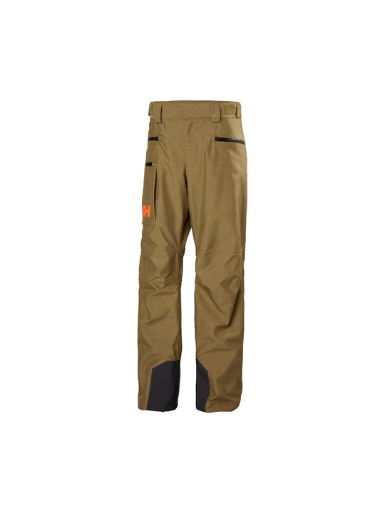 Spodnie narciarskie męskie HELLY HANSEN GARIBALDI 2.0 PANT brązowe
