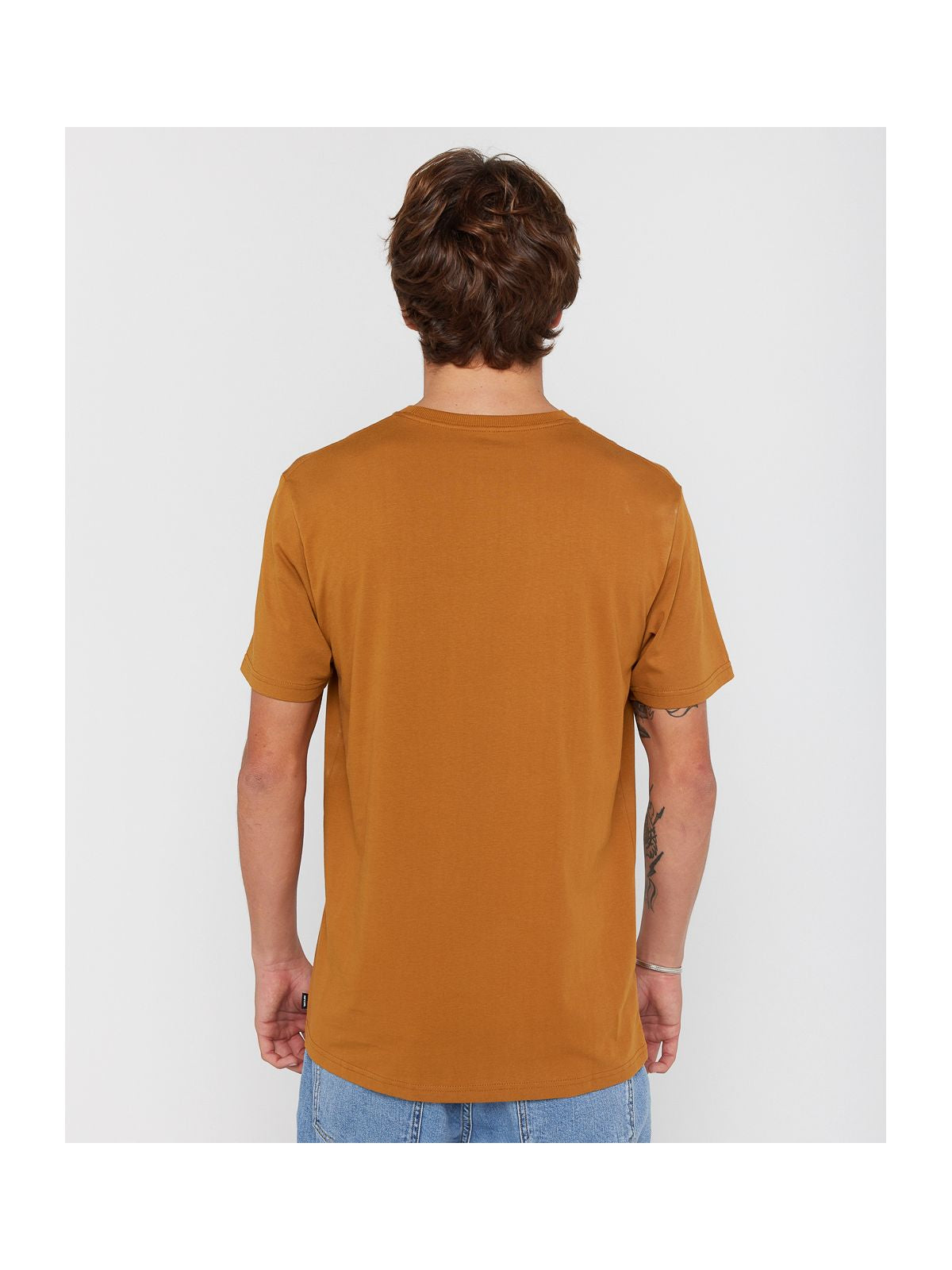 Koszulka RIP CURL SPORTLINE TUBULAR TEE brązowa