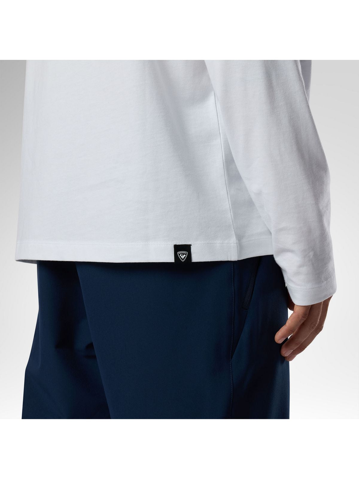 Koszulka męska ROSSIGNOL M Long Sleeve Tee biała