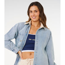 Koszula damska RIP CURL Surf Side Relaxed Denim Shirt niebieska
