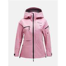 Kurtka narciarska damska Peak Performance W Alpine Gore brązowy - Adventure Sports
