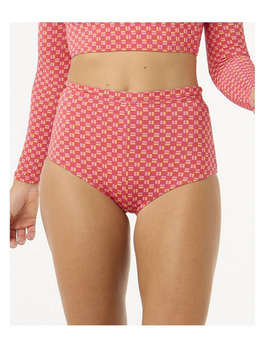 Majtki kąpielowe RIP CURL Shell Cove Boy Leg Pant czerwone