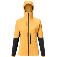 Kurtka damska MILLET W M White Alpha Hoodie W żółta
