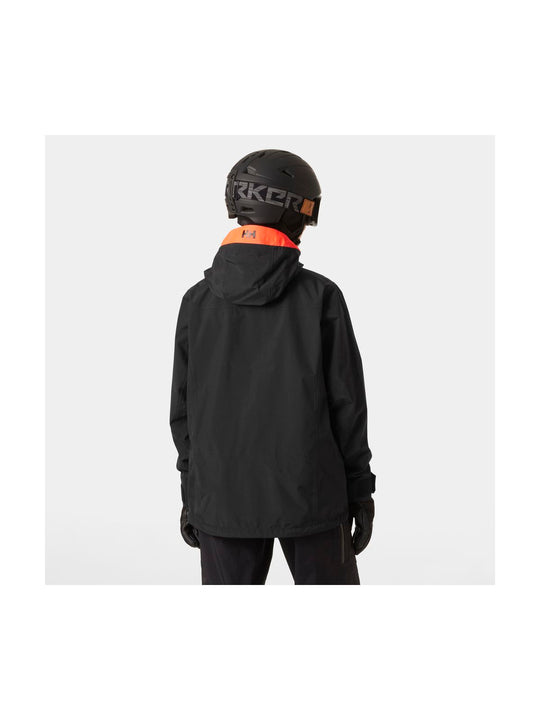 Kurtka narciarska damska HELLY HANSEN W SOGN SHELL JACKET czarna
