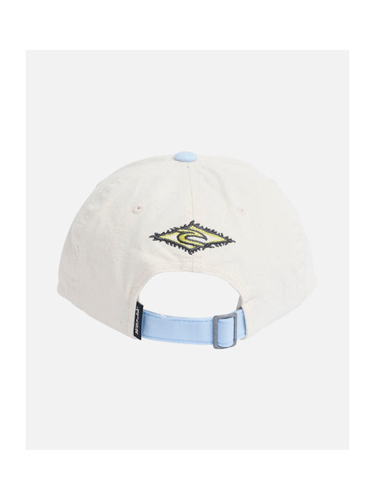Czapka z daszkiem RIP CURL Raw Energy Art Adj Cap - Boy biała
