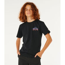 Koszulka juniorska RIP CURL RIP CURL Pro Peniche 26 Tee-Bo czarna
