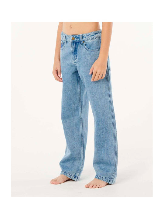 Spodnie chłopięce RIP CURL Hyped Denim Pant-Boy niebieskie
