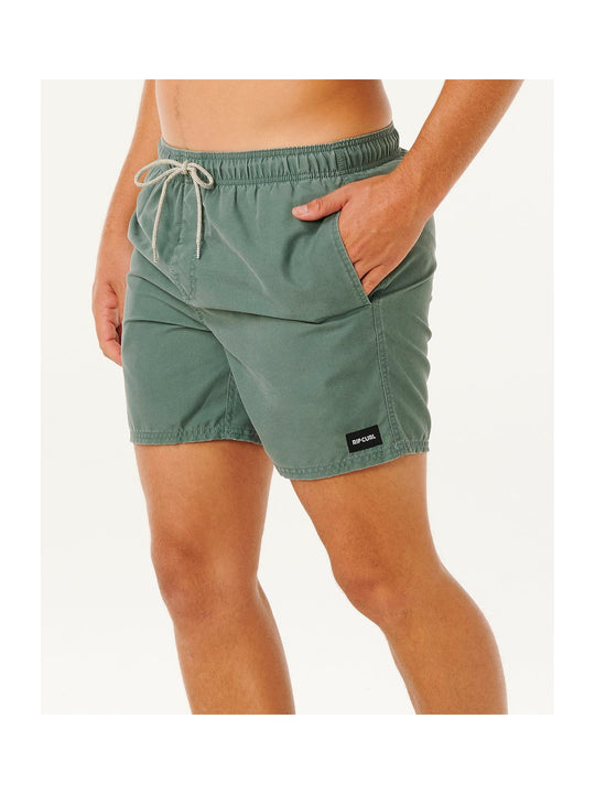 Boardshorty męskie RIP CURL Offset Washed Volley zielone
