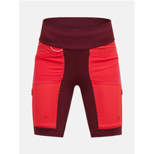Szorty PEAK PERFORMANCE W Ascent Track Shorts czerwony - Adventure Sports
