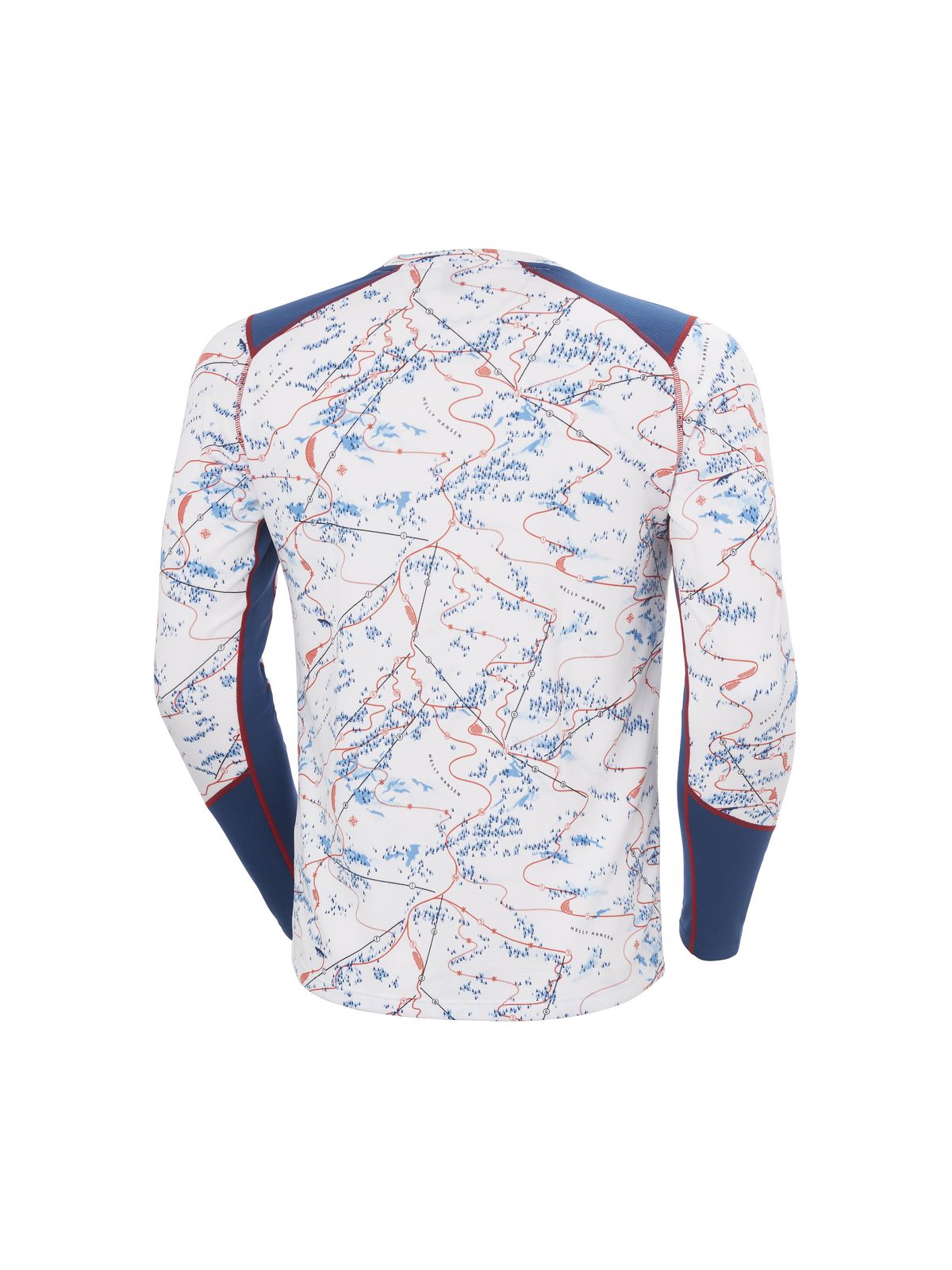 Bielizna termiczna męska HELLY HANSEN LIFA ACTIVE CREW biała