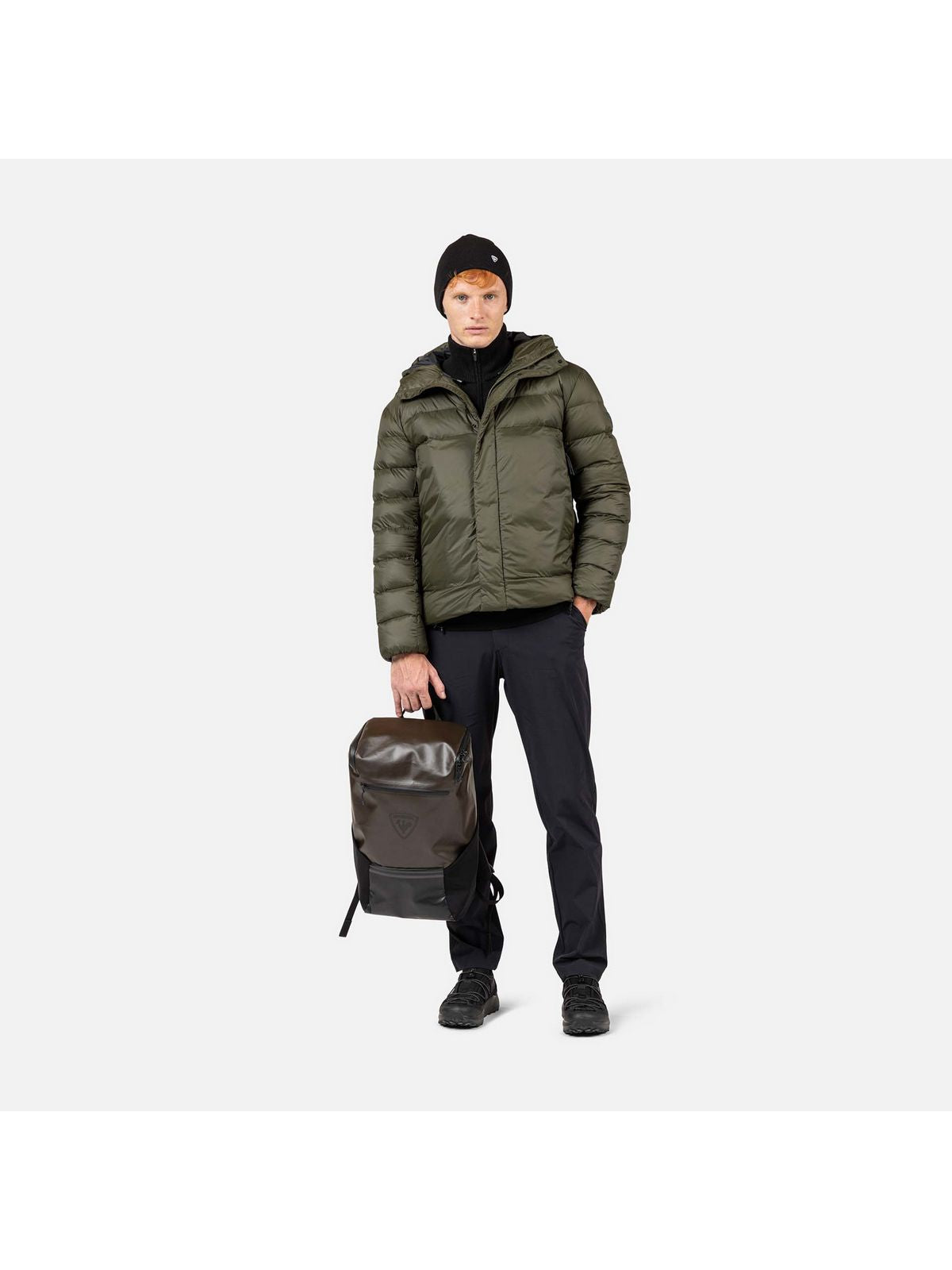Kurtka męska ROSSIGNOL Aretu Down Hoodie Jkt zielona