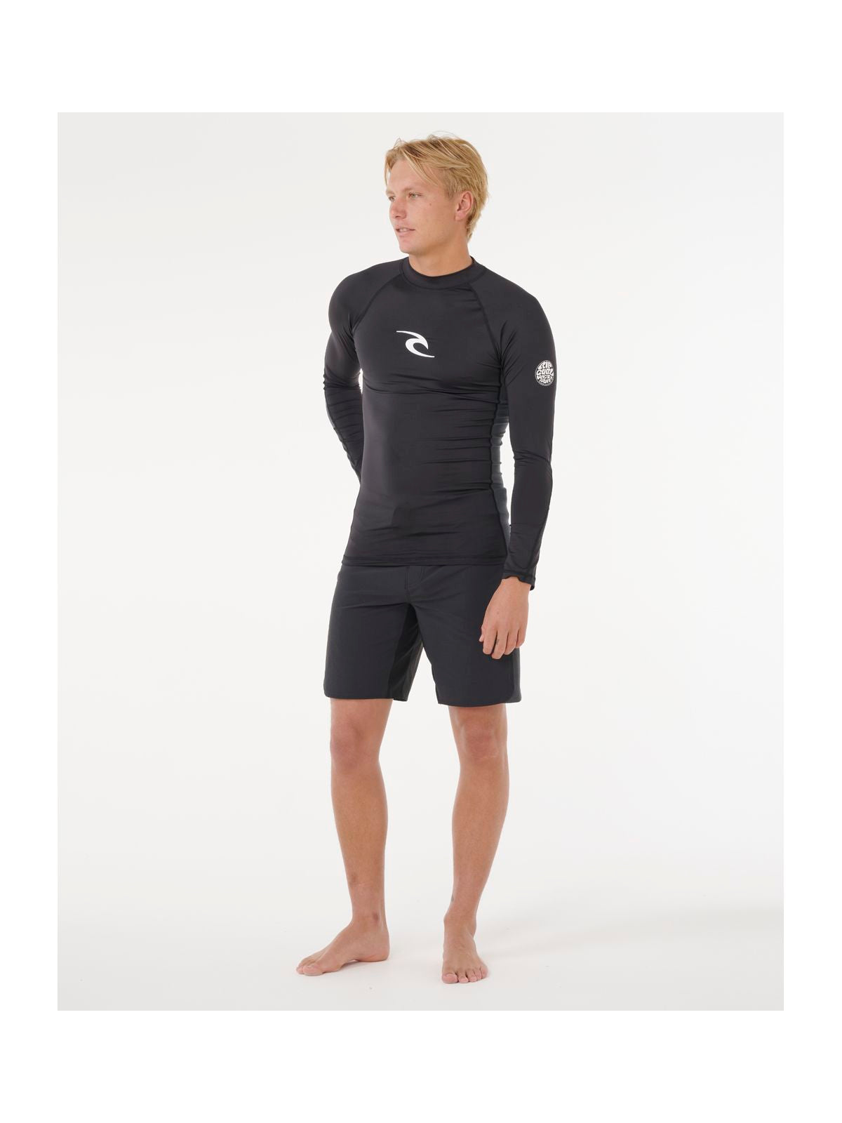 Lycra RIP CURL WAVES UPF PERF L/S czarna