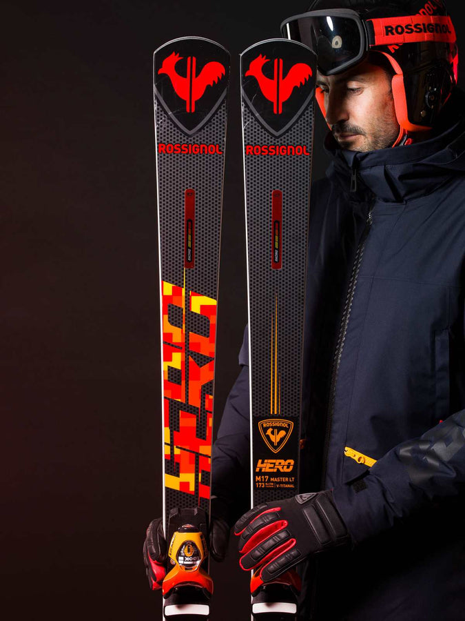 Narty ROSSIGNOL HERO MASTER LT (R22) + wiązania LOOK SPX 15 Rockerace Forza Master FORZA