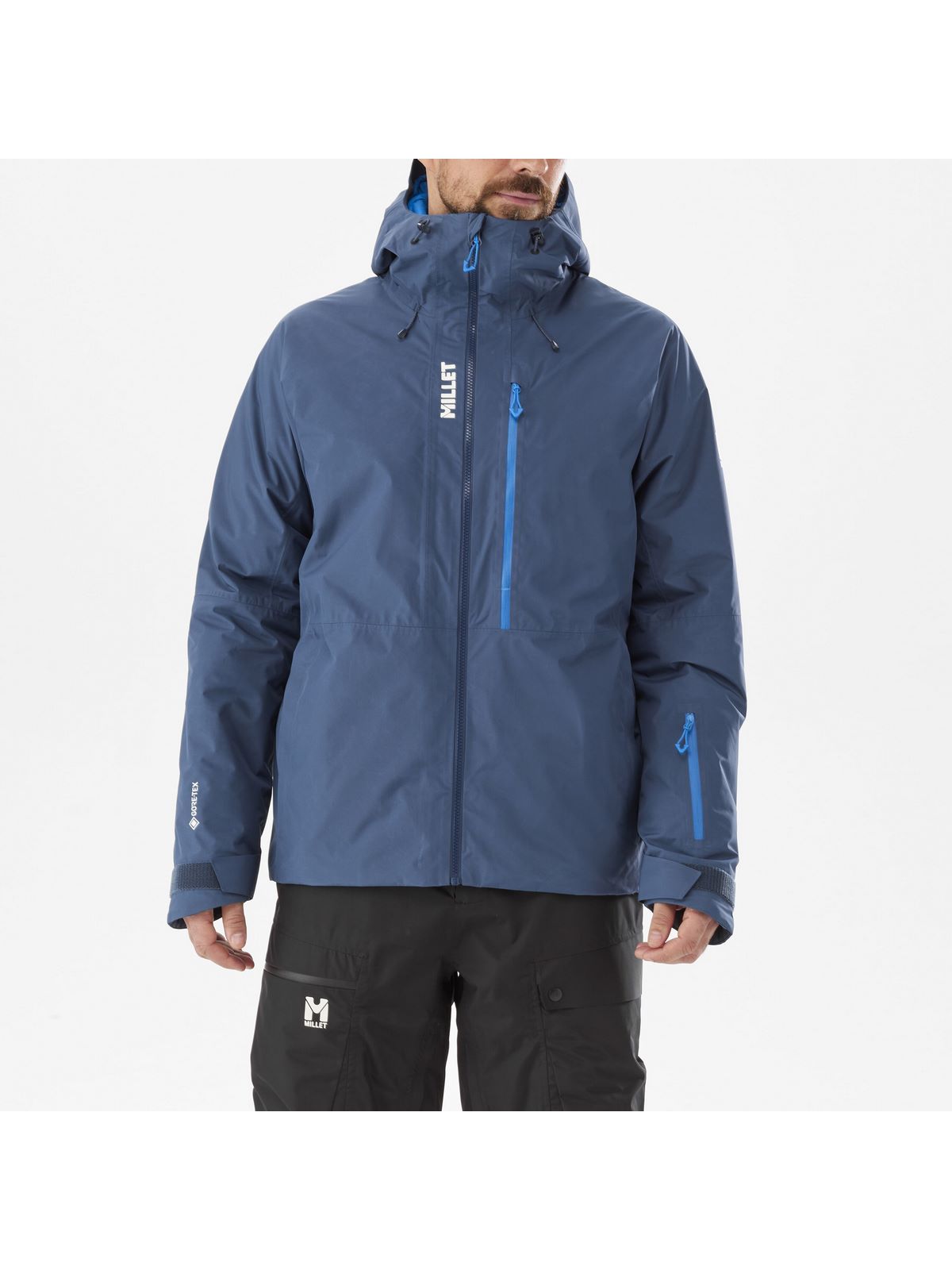 Kurtka narciarska męska MILLET COSMICARM GTX  JKT granatowa