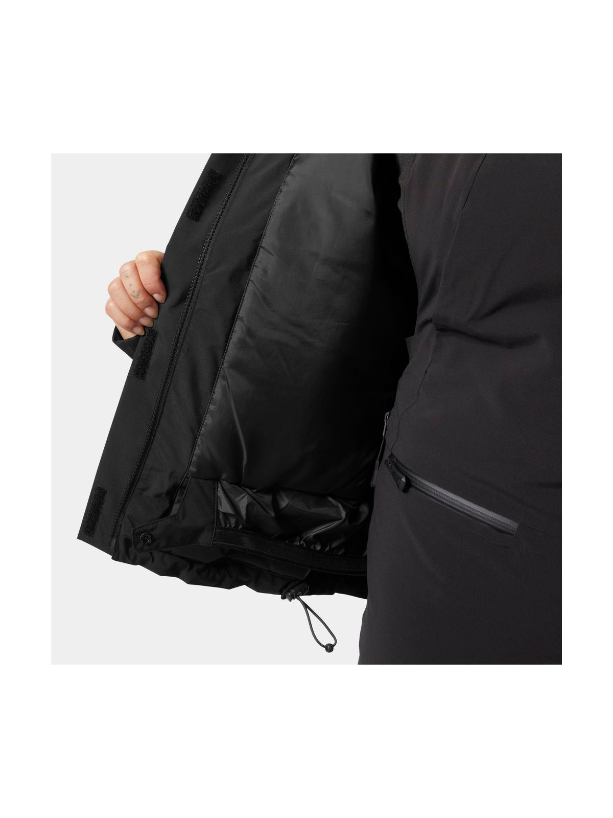 Kurtka narciarska damska HELLY HANSEN W CREWSER INSULATED JACKET czarna